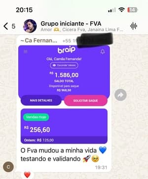 Resultado real de venda